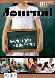 Teaching English to Young Learners - English Teachers Association ...