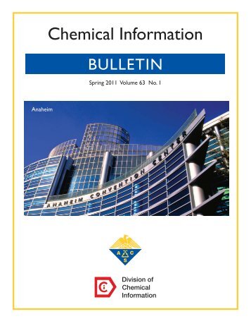 open: ce - Chemical Information BULLETIN - CINF