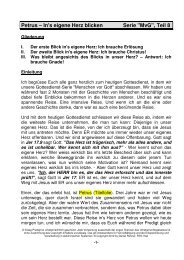 Menschen vor Gott - FEG Visp