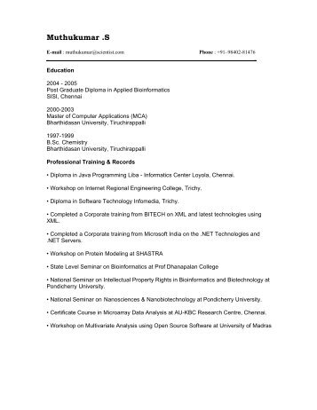 Biodata (pdf) - NIOT