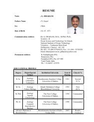 Biodata (pdf) - NIOT