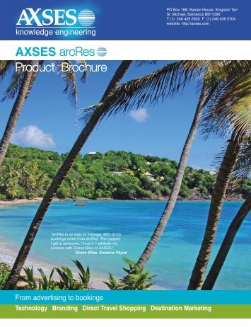 AXSES arcRes Product Brochure - arcRes.com