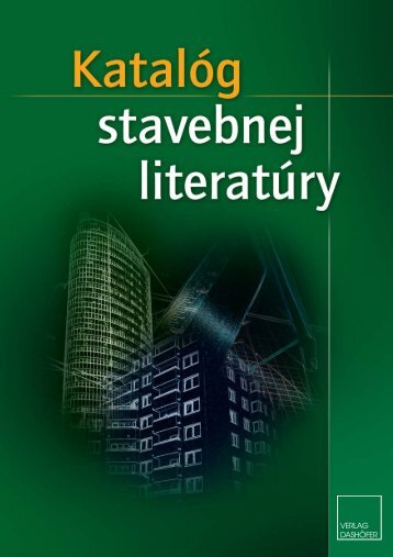 PrÃ­prava, vedenie a organizÃ¡cia stavieb - VERLAG DASHÃFER ...