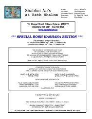 SN-2006-09-23 .pdf - Congregation Beth Shalom