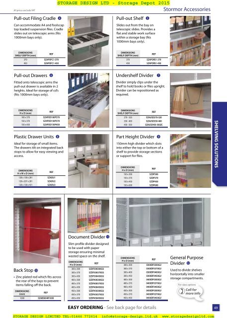 Storage Depot 2015 from Storage Design Ltd