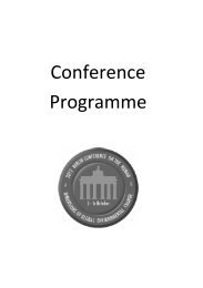 Conference Programme - Berlinconference.org