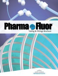 PharmaFluorÂ® PFA fittings - Saint-Gobain Performance Plastics ...