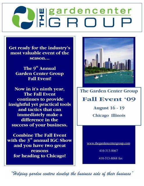 Fall Event The Garden Center Group - Chicago Garden Centers Fall Event The Garden Center Group - Chicago Garden Centers