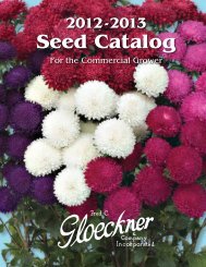 Seed Catalog - Fred C. Gloeckner & Company Inc.