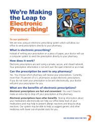 Tool 10.1a: Patient Flyer (English) for E-Prescribing Implementation ...