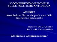 Gerardo Guarino - 5a Conferenza nazionale sulle droghe