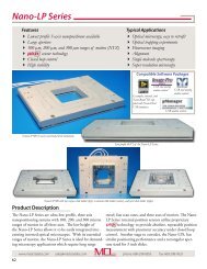 Nano-LP Series - piezo XYZ nanopositioning ... - Mad City Labs