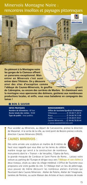 7 Circuits en Pays Carcassonnais - La Redorte