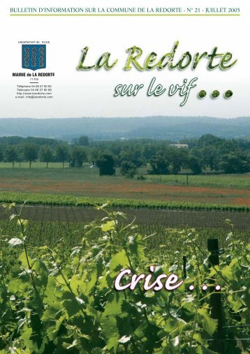juillet 2005 - La Redorte