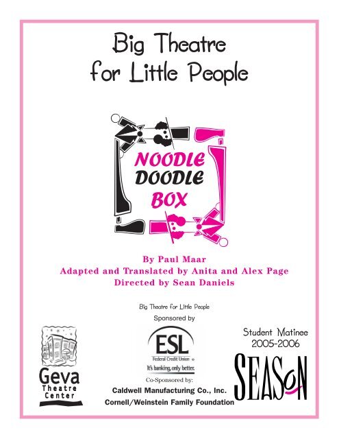 Big Theatre for Little People - Geva Theatre