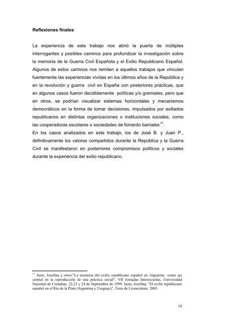 Memorias cruzadas: Algunos aportes a las distintas miradas sobre ...