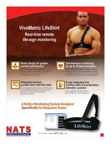 VivoMetric LifeShirt - North American Technical Services