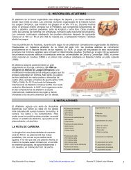 Ficha de atletismo - EducaciÃ³n FÃ­sica en Infantil y Primaria