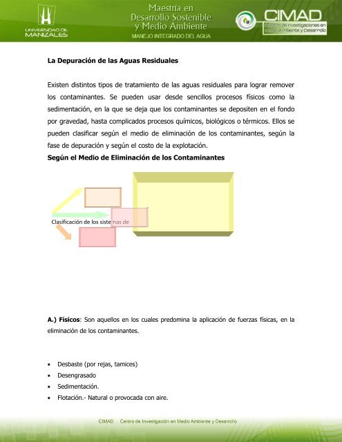 3.2 Sistemas de tratamiento - Cedum