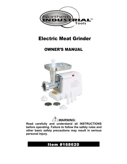 Electric Meat Grinder