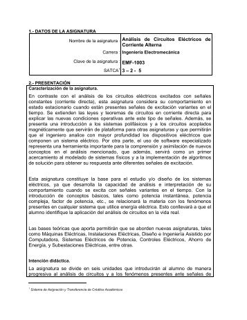 EMF-1003 - Instituto TecnolÃ³gico Superior de Xalapa