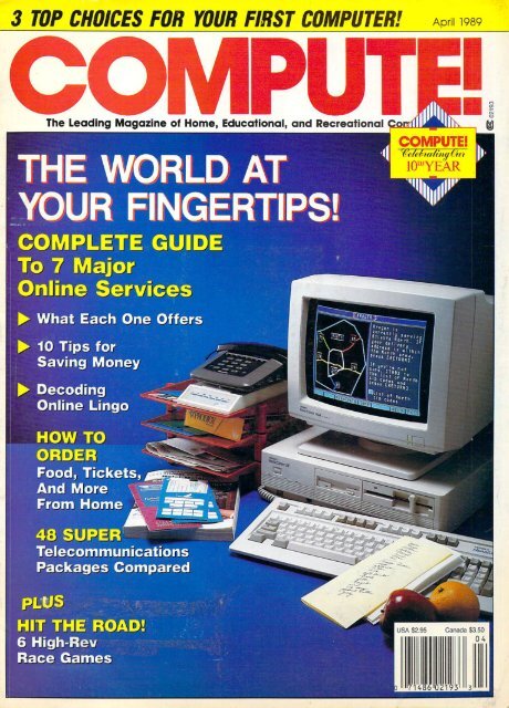 YOUR FINGERTIPS! - TRS-80 Color Computer Archive