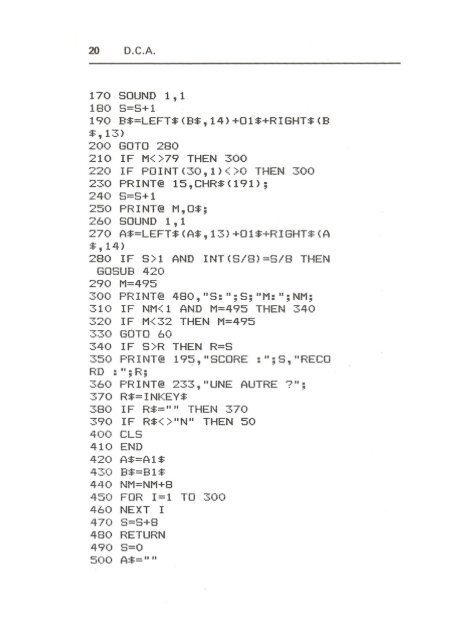 squash - TRS-80 Color Computer Archive