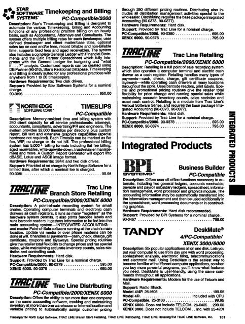 Tandy - TRS-80 Color Computer Archive