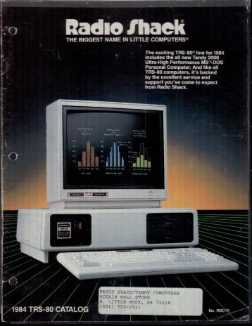 RSC-11 Computer Catalog (1984)(Radio Shack).pdf - TRS-80 Color ...