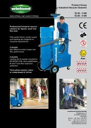 Product Group Industrial Vacuum Cleaners IS-36 - 3 kW ... - easyFairs