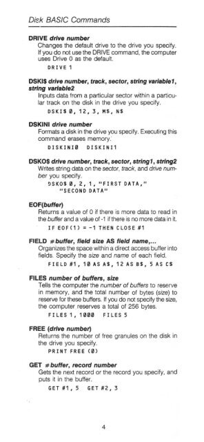 Color Computer Disk System - Quick Reference Guide (Tandy).pdf