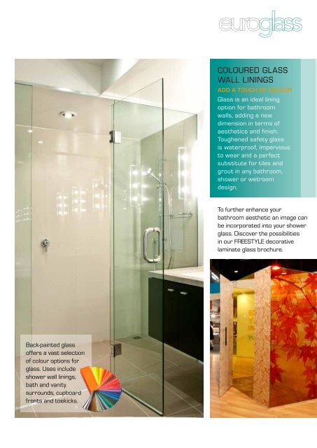 BATHROOMS - Euroglass