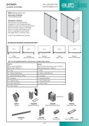 SHOWER: - Euroglass