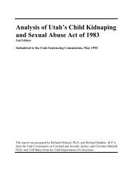 Analysis of Utah's Child Kidnaping and Sexual Abuse Act of 1983