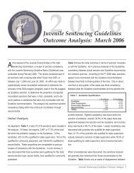 Juvenile Sentencing Guidelines Outcome Analysis - Utah ...