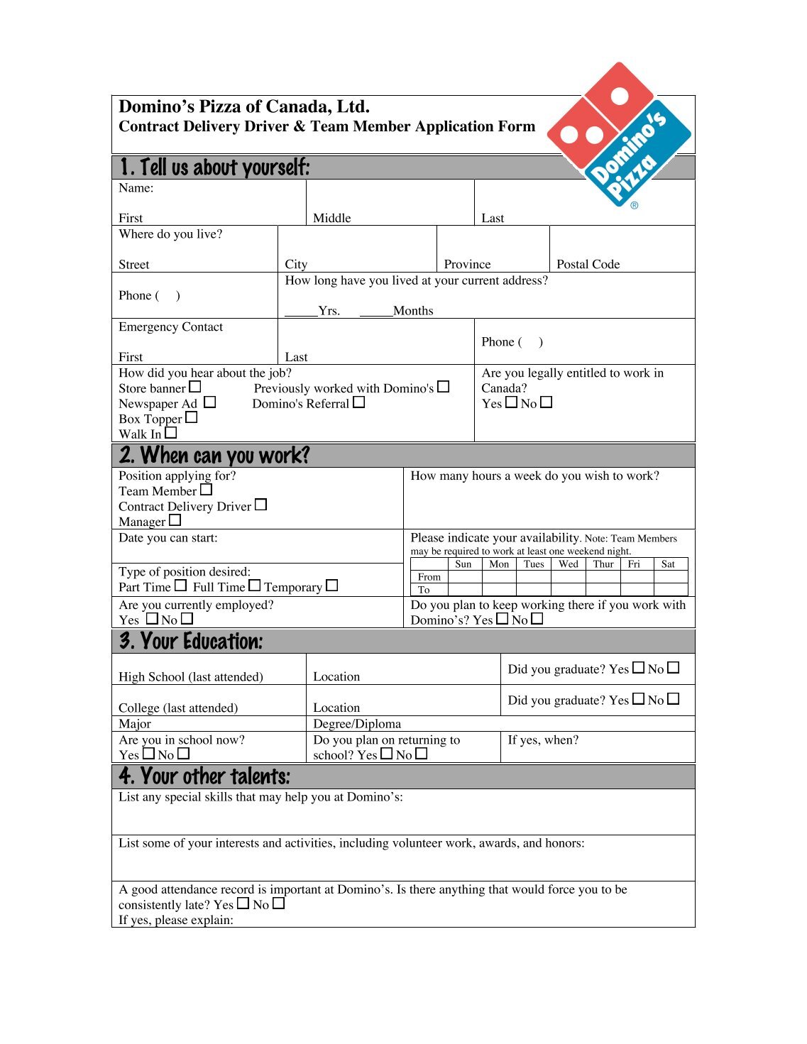 Order resume online dominoes