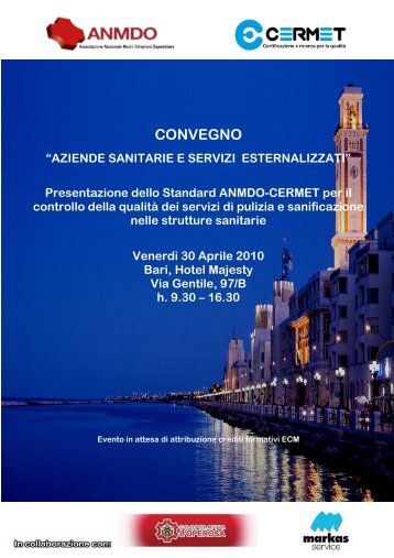 Convegno ANMDO-CERMET Bari - fareonline.it