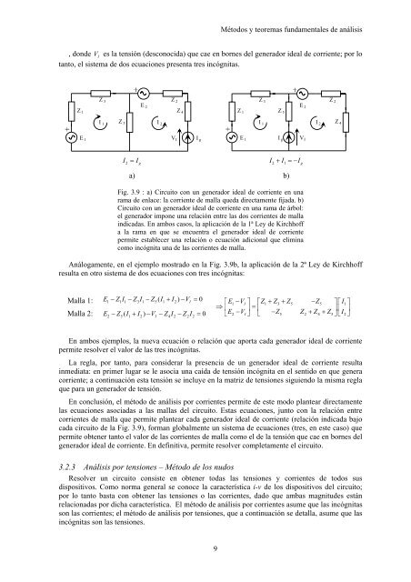 Teoremas de Thevenin y Norton - Escuela Politécnica Superior