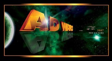 congratulations to the 2007 ad war winners