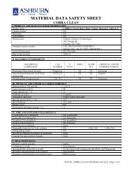 MSDS - Ashburn Chemical Technologies