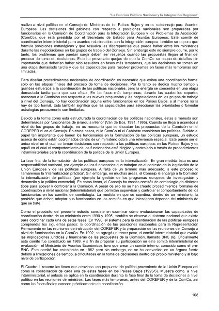 "La FunciÃ³n PÃºblica Nacional y la IntegraciÃ³n Regional" - CEFIR