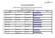 Lista de participantes - Cefir