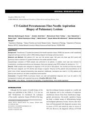 CT-Guided Percutaneous Fine-Needle Aspiration Biopsy ... - Tanaffos