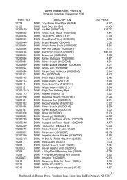 dihr spare parts price list.pdf - ZAPASKA.by