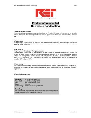 Productinformatieblad Randcoating.pdf - Megamat