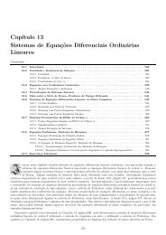 CapÂ´Ä±tulo 13 SoluÃ§Ëoes de EquaÃ§Ëoes Diferenciais OrdinÃ¡rias ...