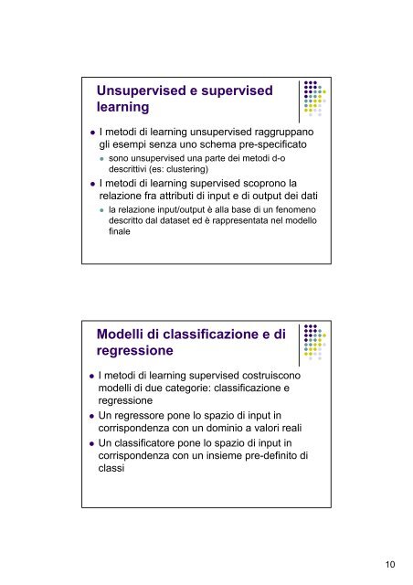 Lucidi modulo Data Mining