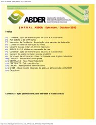 Jornal da ABDER - SETEMBRO / OUTUBRO 2009 - Coweb ...
