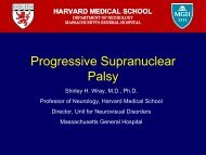 Progressive Supranuclear Palsy