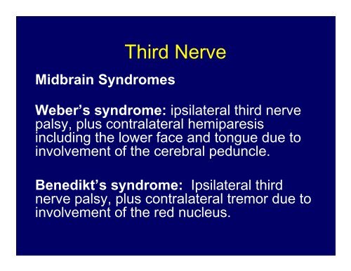 Claude's Syndrome